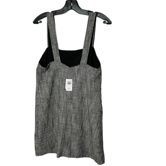 Abercrombie & Fitch dress ,halter,tweed,houndstooth, lagenlook,lined,mini - Picture 5 of 9